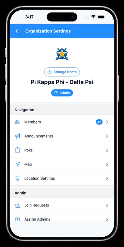 CliqWave live location check-in map